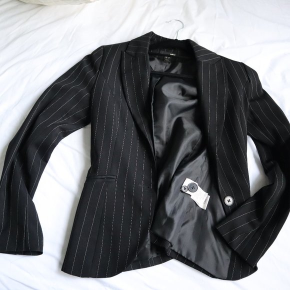 Pinstriped blazer - Picture 1 of 5